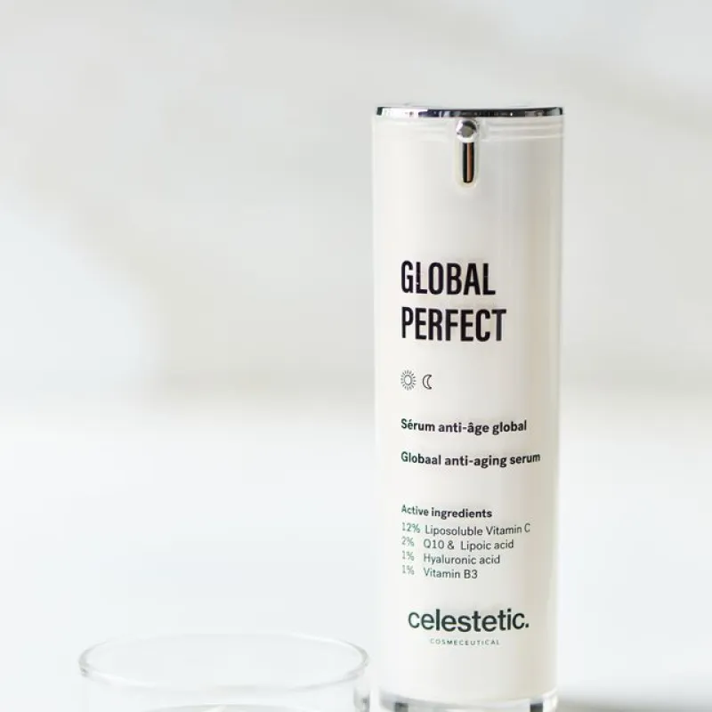 Celestetic Global Perfect | Антивозрастная сыворотка с витамином C и Q10 30 мл