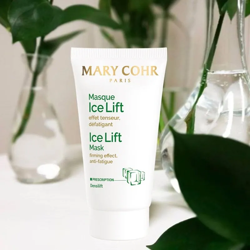Mary Cohr Ice Lift Mask | Nostiprinoša un izlīdzinoša sejas maska ar tūlītēju liftinga un atvēsinošu efektu 50 ml