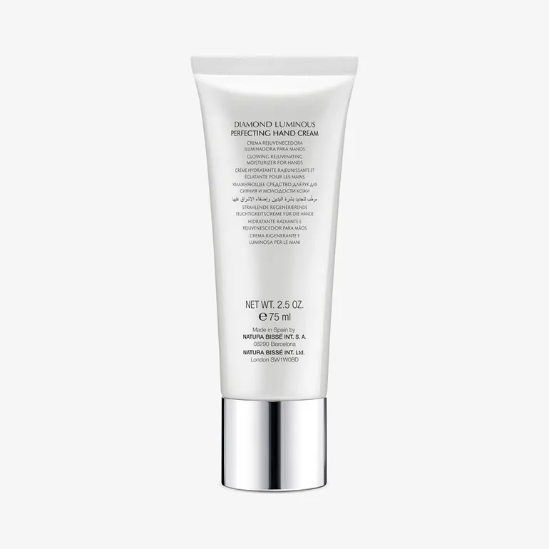 Natura Bissé Diamond Luminous Perfecting Hand Cream | Izgaismojošs pretnovecošanās roku krēms pret pigmentācijas plankumiem 75 ml
