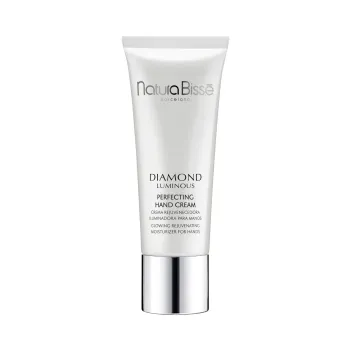 Natura Bissé Diamond Luminous Perfecting Hand Cream | Izgaismojošs pretnovecošanās roku krēms pret pigmentācijas plankumiem 75 ml
