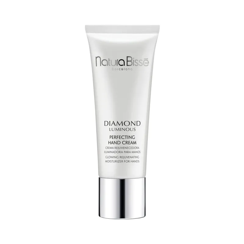 Natura Bissé Diamond Luminous Perfecting Hand Cream | Izgaismojošs pretnovecošanās roku krēms pret pigmentācijas plankumiem 75 ml