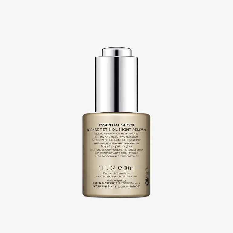 Natura Bissé Essential Shock Intense Retinol Night Renewal | Nostiprinošs un atjaunojošs nakts serums ar retinolu 30 ml