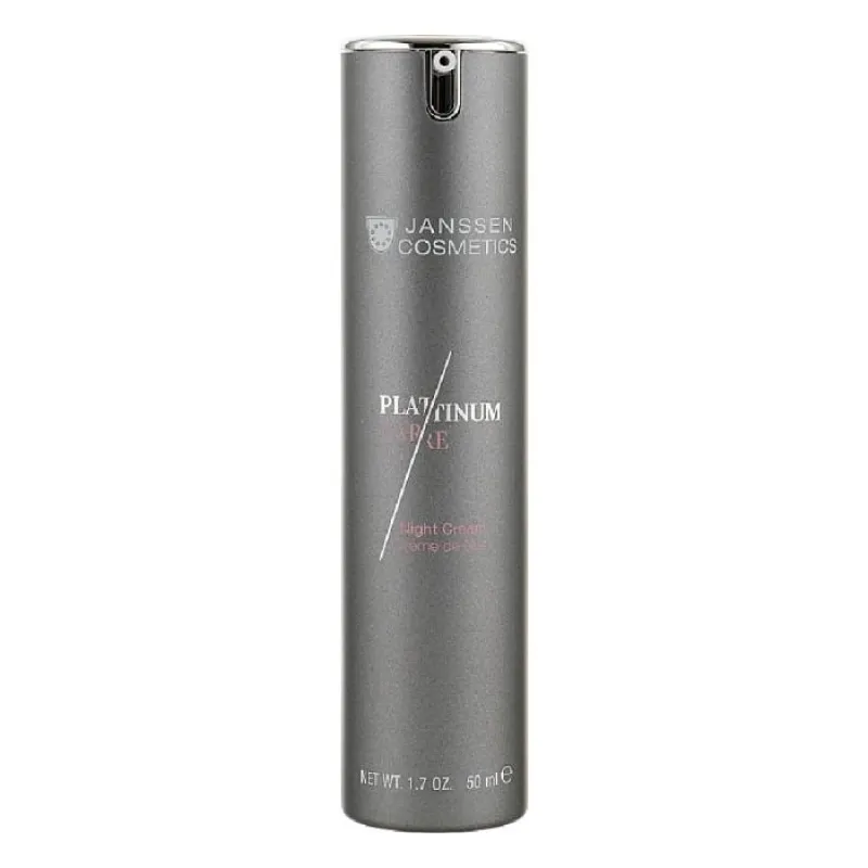 Janssen Cosmetics Platinum Care Night Cream | Премиальный антивозрастной ночной крем, 50 мл