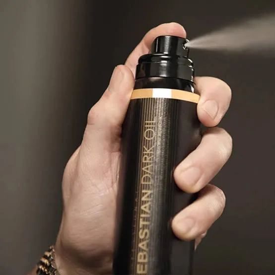 Sebastian Professional Dark Oil Silkening Hair Mist | Viegls matu sprejs mirdzumam un nogludināšanai 200 ml
