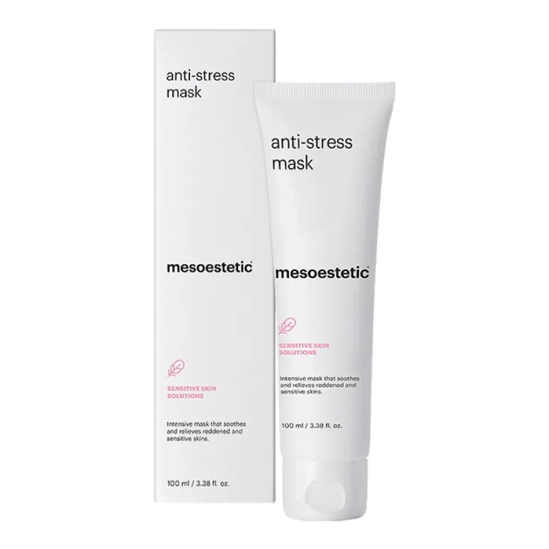 Mesoestetic anti-stress mask | Интенсивно успокаивающая маска для лица для чувствительной и воспалённой кожи 100 мл