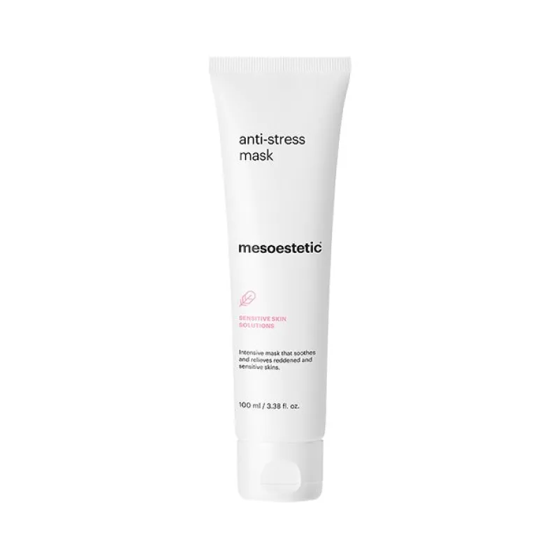 Mesoestetic anti-stress mask | Интенсивно успокаивающая маска для лица для чувствительной и воспалённой кожи 100 мл