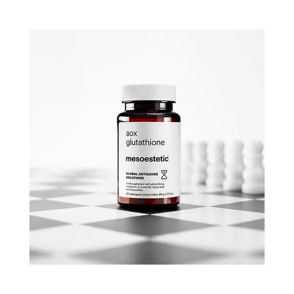Mesoestetic aox glutathione | Биодобавка с глутатионом и антиоксидантами 60 таблеток