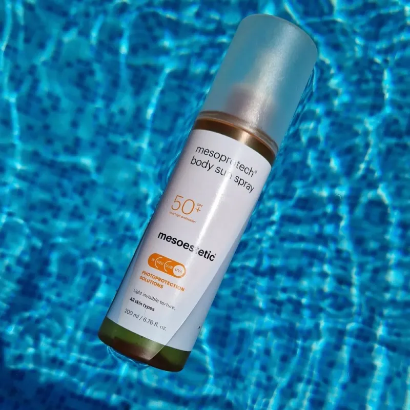 Mesoestetic mesoprotech® body sun spray | SPF 50+ солнцезащитный спрей для тела 200 мл