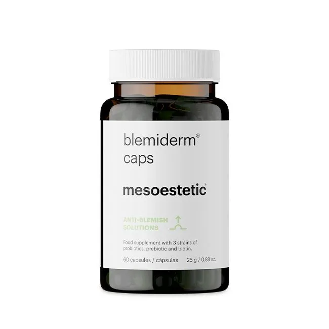 Mesoestetic blemiderm® caps | Биологически активная добавка для склонной к акне кожи 60 капсул