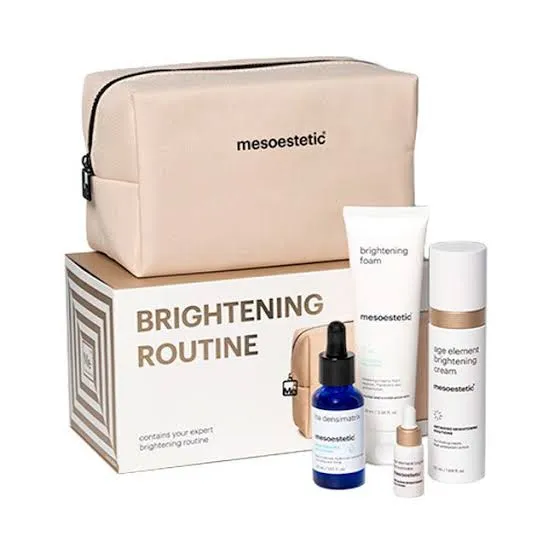 Mesoestetic age element® glowing routine | Подарочный набор для сияния кожи и ровного тона