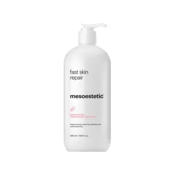 Mesoestetic Fast Skin Repair | Profesionāls reģenerējošs krēms jutīgai un kairinātai ādai 500 ml