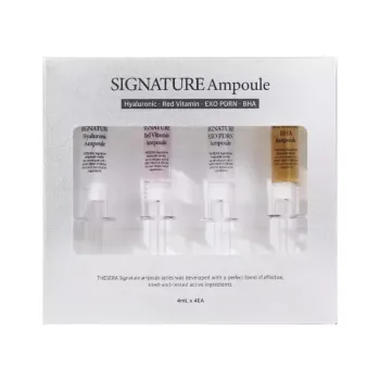 THESERA Signature Exosome Ampoules | Eksosomu Ampulu Komplekts Sejai 4 x 4 ml