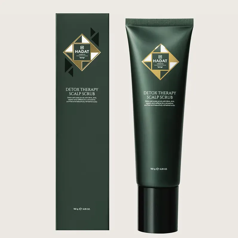 Hadat Cosmetics Detox Therapy Scalp Scrub | Skābju un mehāniskais skrubis galvas ādas dziļai attīrīšanai 150 g