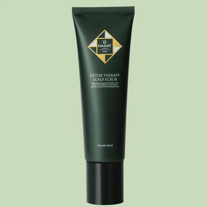 Hadat Cosmetics Detox Therapy Scalp Scrub | Skābju un mehāniskais skrubis galvas ādas dziļai attīrīšanai 150 g