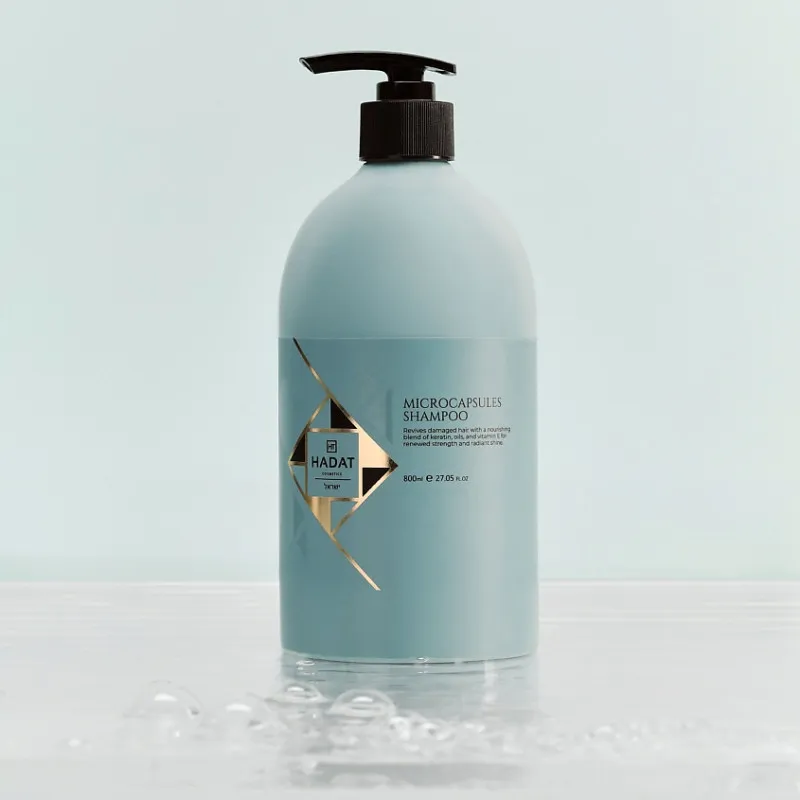 HADAT Microcapsules Shampoo | Atjaunojošs Šampūns ar Mikrokapsulām 250 ml / 800 ml