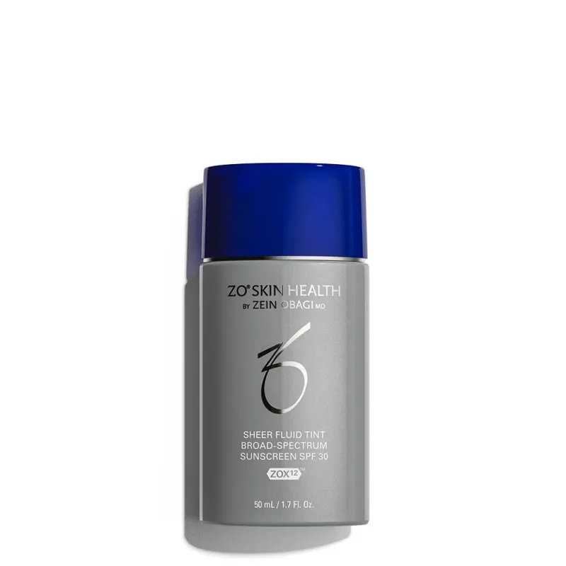 ZO Skin Health Sheer Fluid Tint Broad Spectrum SPF 30 | Īpaši viegls tonējošs SPF fluīds sejai, tonis Light Medium, 50 ml