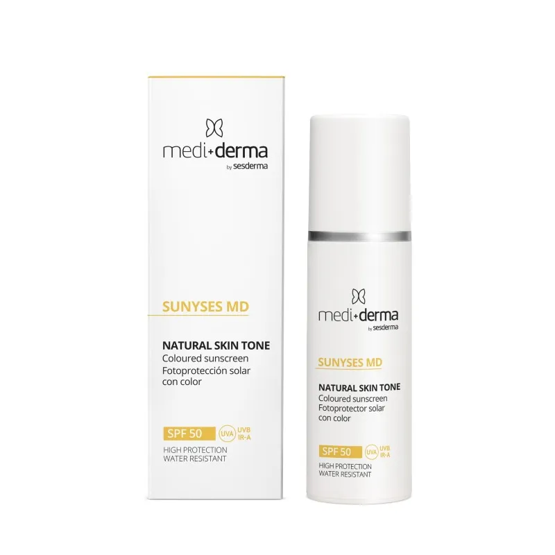 Tonēts saules krēms ar SPF 50 — dabisks ādas tonis un aizsardzība