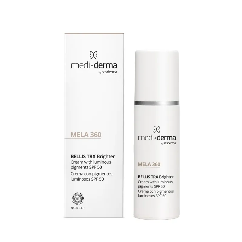 Mediderma MELA 360 Bellis TRX Brighter SPF 50 | Balinošs sejas krēms SPF 50