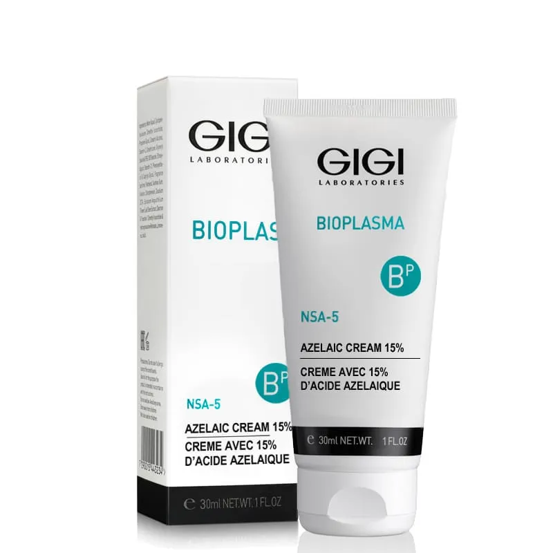 GIGI Bioplasma 15% Azelaic Cream | Крем с азелаиновой кислотой 15% для всех типов кожи 30 ml