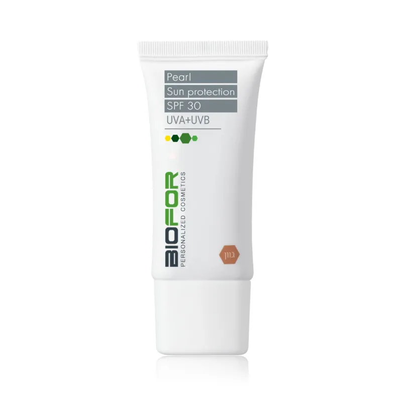 Biofor Pearl Sun Protection SPF 30 | Солнцезащитный крем с тоном 100 мл
