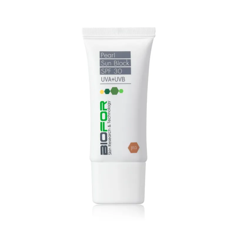 Biofor Pearl Sun Protection SPF 30 | Солнцезащитный крем с тоном 30 мл