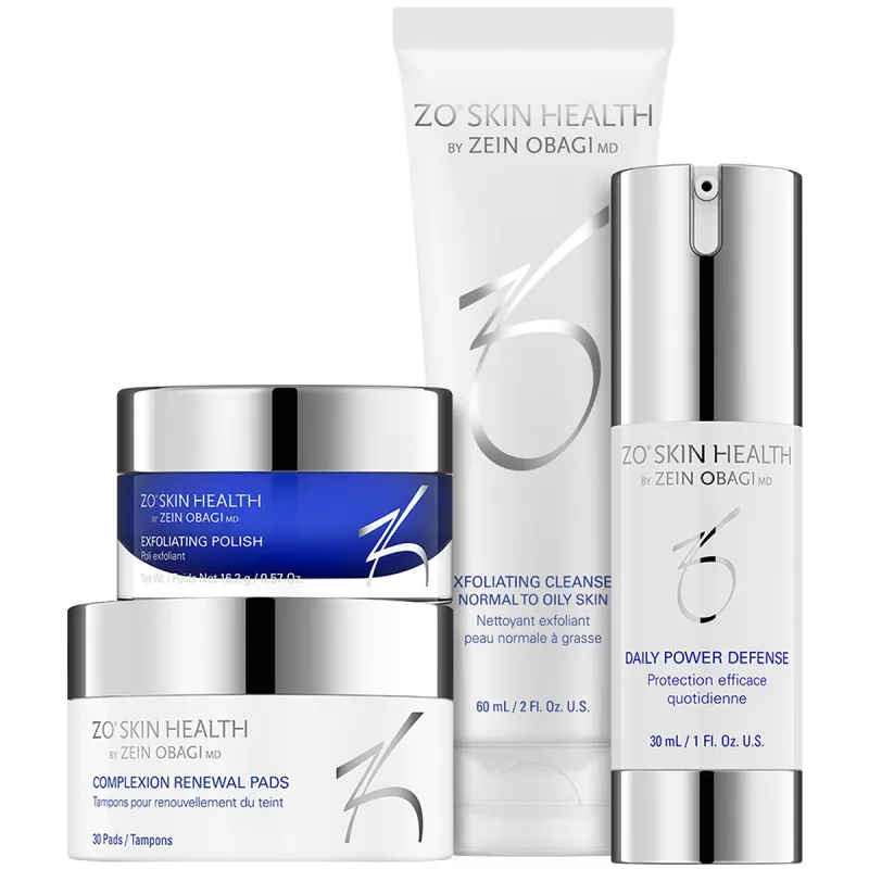 ZO Skin Health Daily Skincare Program | Ikdienas ādas kopšanas programma, ceļojumu komplekts