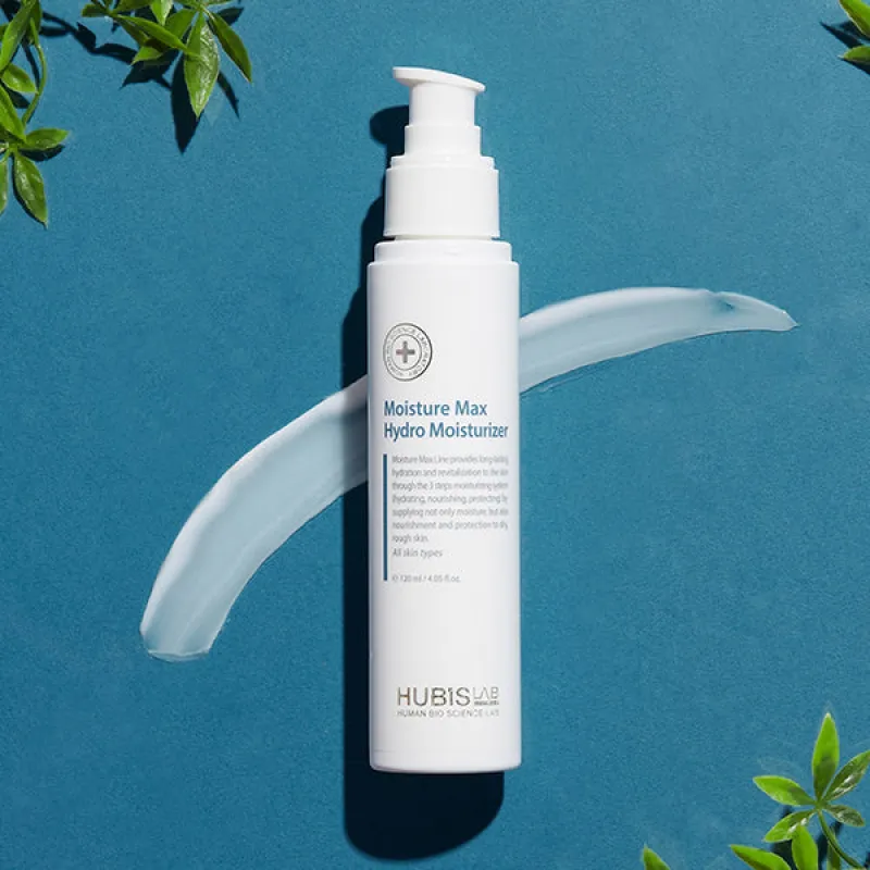 Hubislab Moisture Max Hydro Moisturizer 120 мл — лёгкий увлажняющий крем