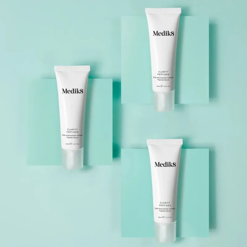 Medik8 Clarity Peptides | Пептидная сыворотка с 10% ниацинамидом 30 мл