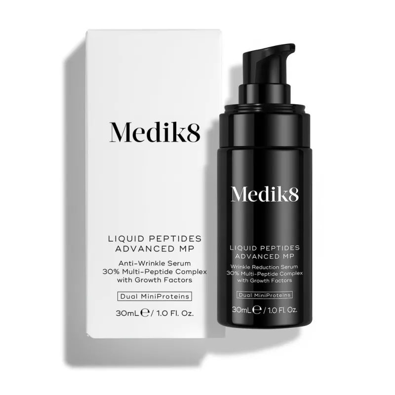 Medik8 Liquid Peptides Advanced MP | Intensīvs peptīdu serums grumbu mazināšanai 30 ml