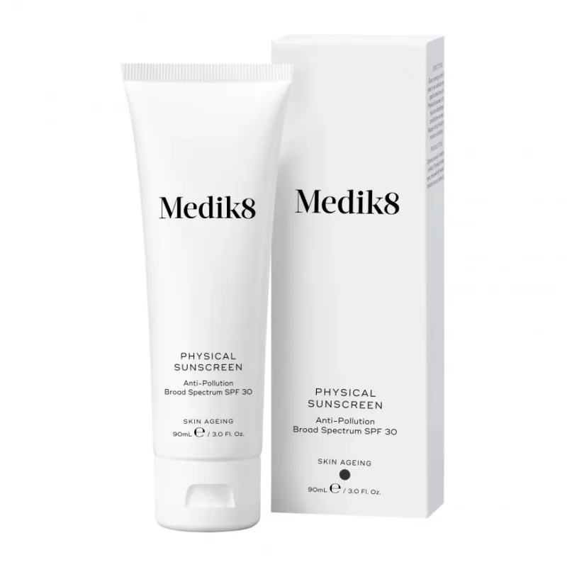 Medik8 Physical Sunscreen SPF50 | Minerāls saules aizsargkrēms SPF50 60 ml