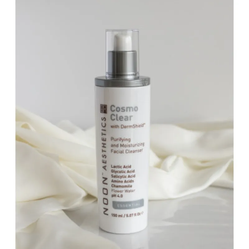 NOON Aesthetics Cosmo Clear | Глубоко очищающее средство для лица с AHA + BHA кислотами 150 мл
