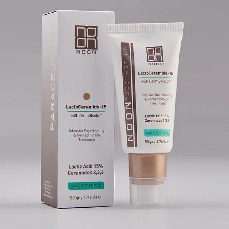 NOON Aesthetics LactoCeramide-15 | 15% крем с молочной кислотой для интенсивного восстановления кожи и укрепления липидного барьера 50 мл