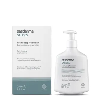 Sesderma Salises Foamy Soap-Free Cleanser | Putojošs Attīrīšanas Līdzeklis Bez Ziepēm 250 ml