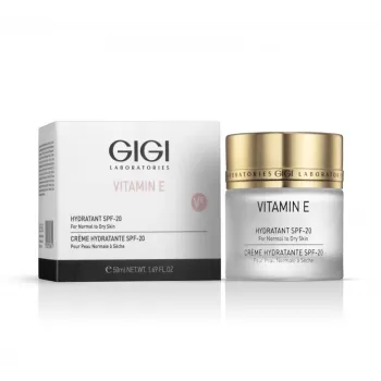 GIGI Vitamin E Moisturizer SPF20 | Увлажняющий крем для нормальной и сухой кожи 50 мл