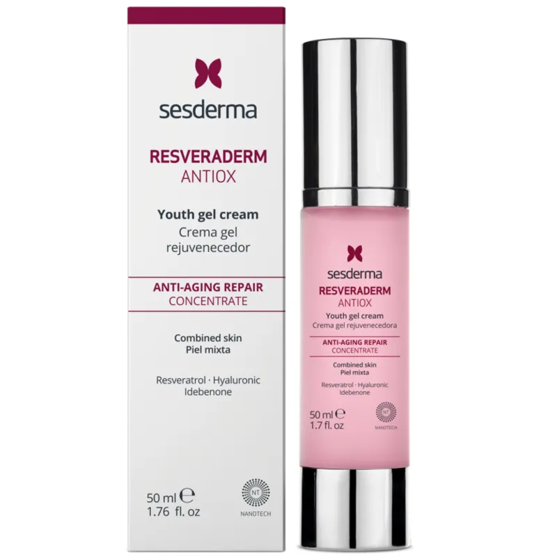 Sesderma RESVERADERM Antiox Antiage Concentrate | Антиоксидантная сыворотка с ресвератролом 50 мл