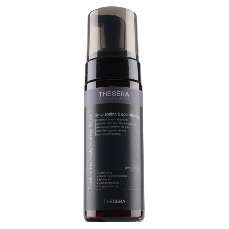 Thesera Rootension Scalp Scaling Water - Pilnīga galvas ādas attīrīšana - Skrubis 150 ml