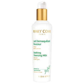 Mary Cohr Soothing Cleansing Milk | Maigs nomierinošs pieniņš sejas attīrīšanai un dekoratīvās kosmētikas noņemšanai 200 ml