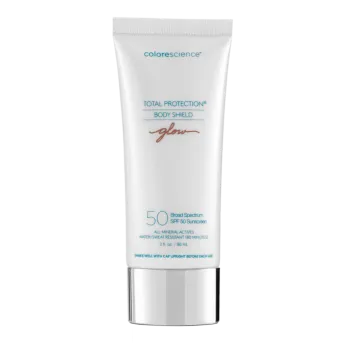 Colorescience Total Protection® Body Shield Glow SPF 50 | Минеральный SPF для тела с сиянием 90 мл
