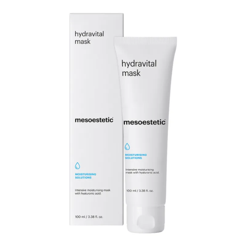Mesoestetic hydravital mask | Intensīvi mitrinoša sejas maska sausai un dehidrētai ādai 100 ml