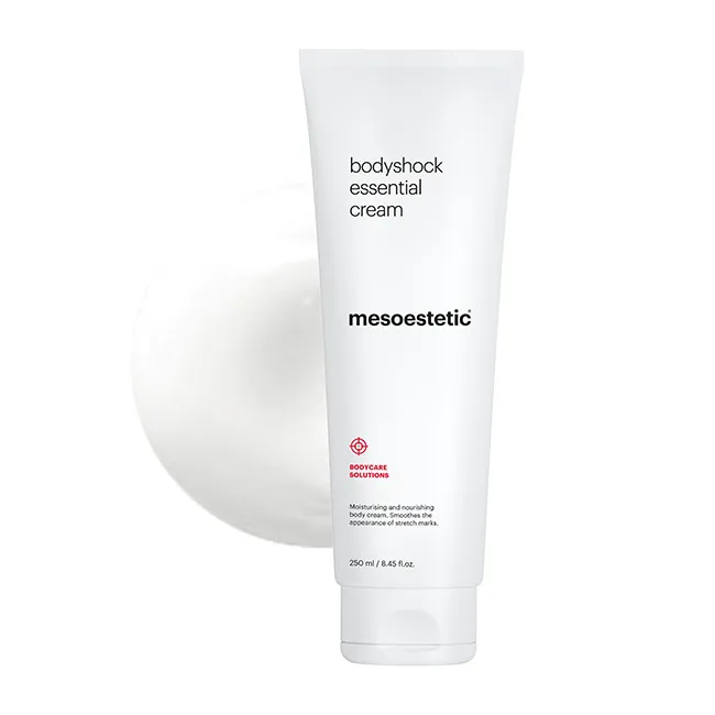 Mesoestetic bodyshock® essential cream | Увлажняющий и питательный крем для тела против растяжек 250 мл