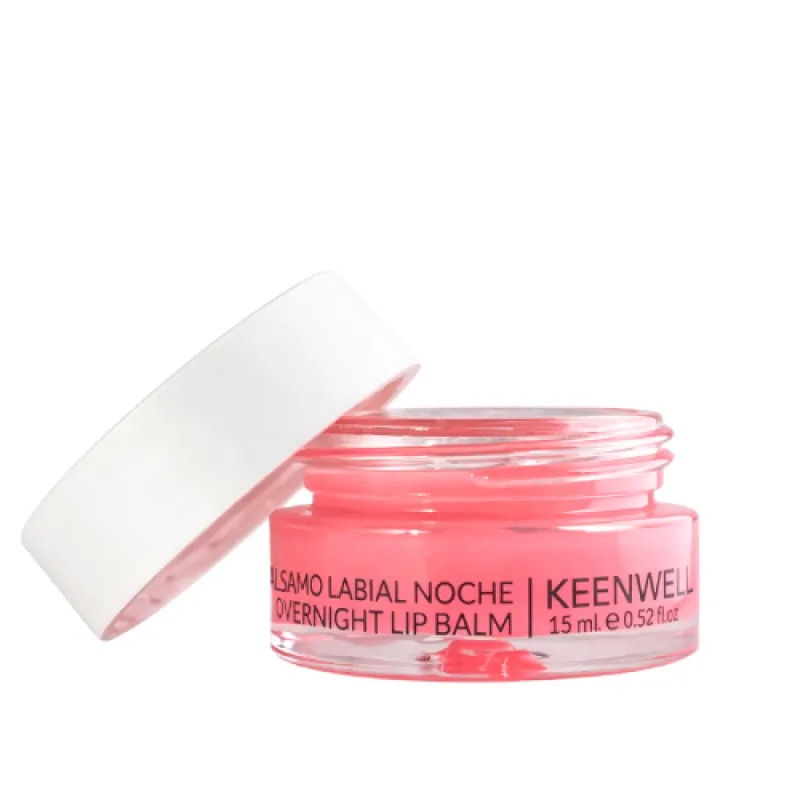 Keenwell Overnight Lip Balm Raspberry | Ночная бальзам-маска для губ 15 мл