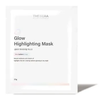 THESERA Glow Highlighting Mask | Mirdzumu Piešķiroša Sejas Maska 1 x 25 g