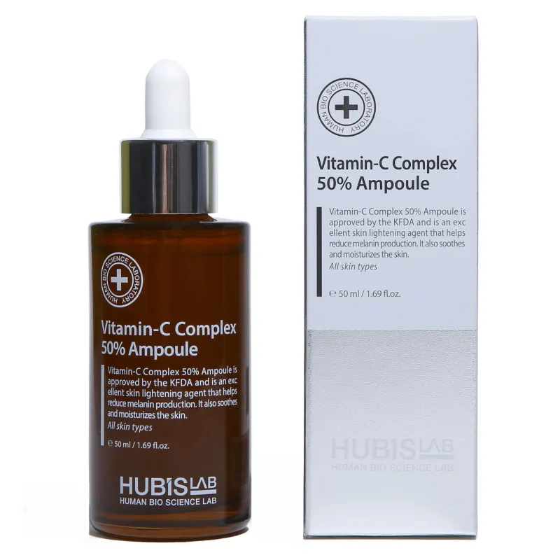 Hubislab Vitamin-C Complex 50% Ampoule 50 мл — сыворотка для осветления