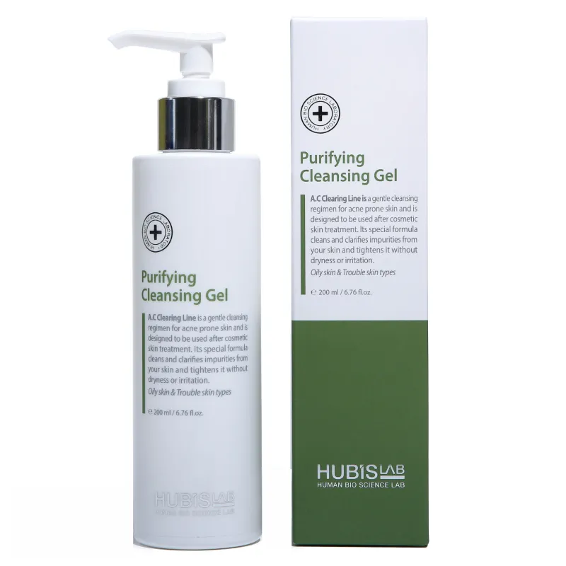 Hubislab Purifying Cleansing Gel 200 ml — attīrošs želejveida līdzeklis