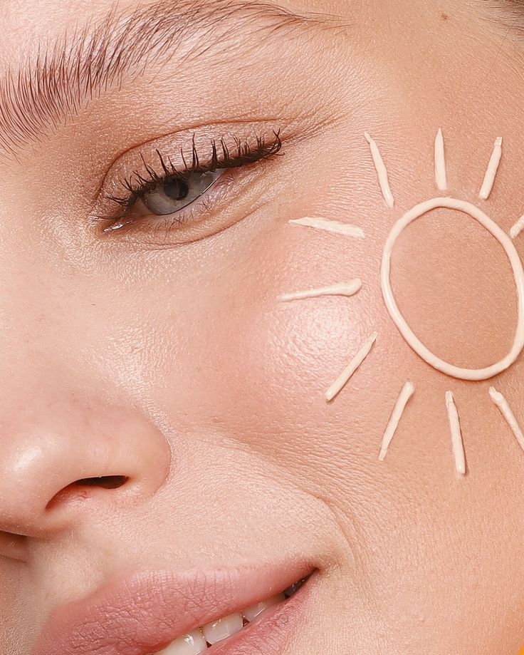 Face sunscreen and SPF protection